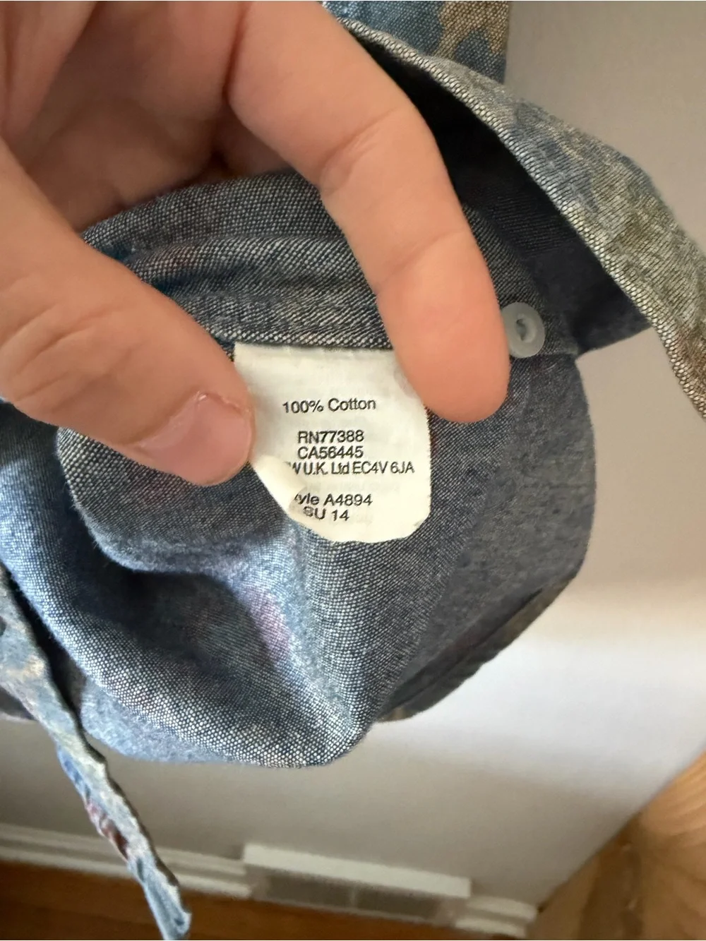 J. Crew crew chambray